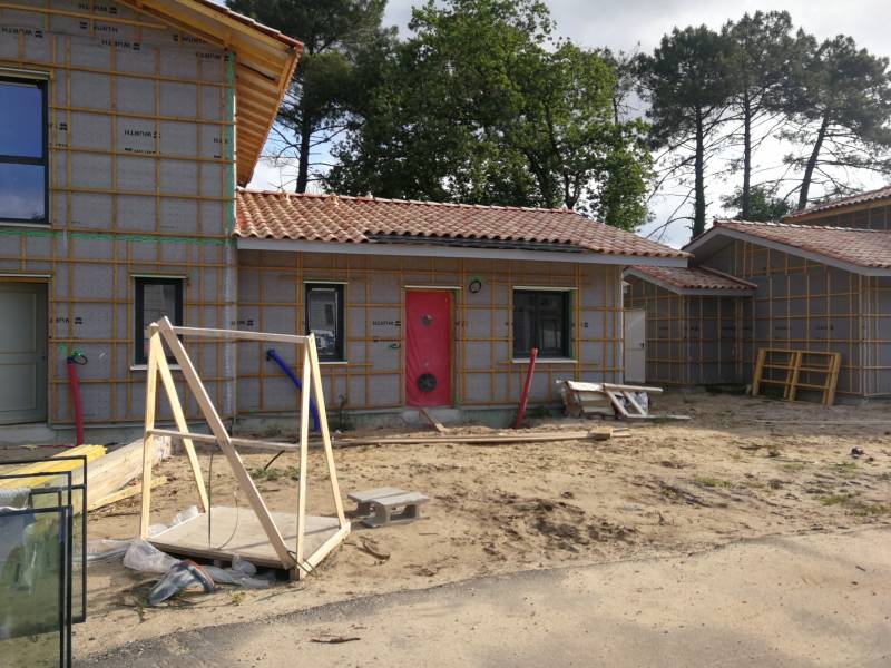 Mesure infiltrométrie logements sociaux La Rochelle