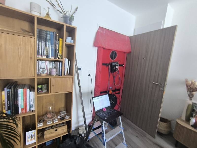 Installation de l'équipement de mesure à Bordeaux